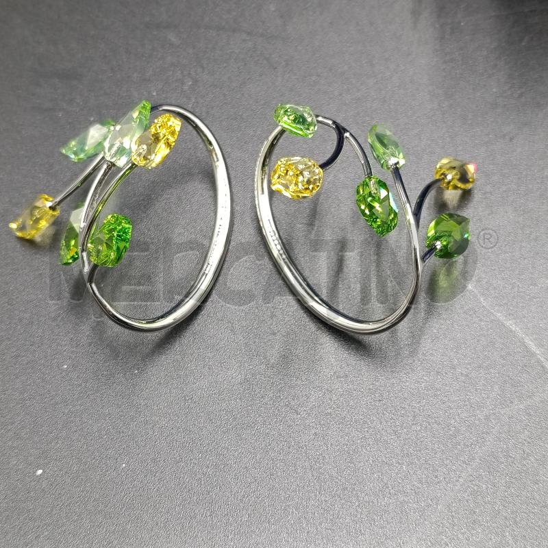 SWAROVSKI PORTA TOVAGLIOLI FOGLIOLINE | Mercatino dell'Usato Torino nizza 4