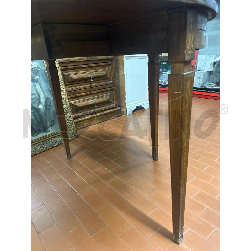 TAVOLINO DA THE INTARSIATO TONDO | Mercatino dell'Usato Torino nizza 5