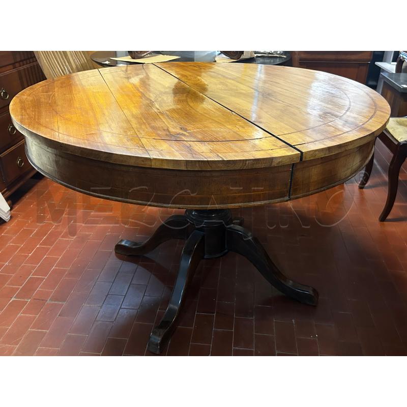 TAVOLO ROTONDO IN LEGNO PRIMI 900 | Mercatino dell'Usato Torino nizza 1