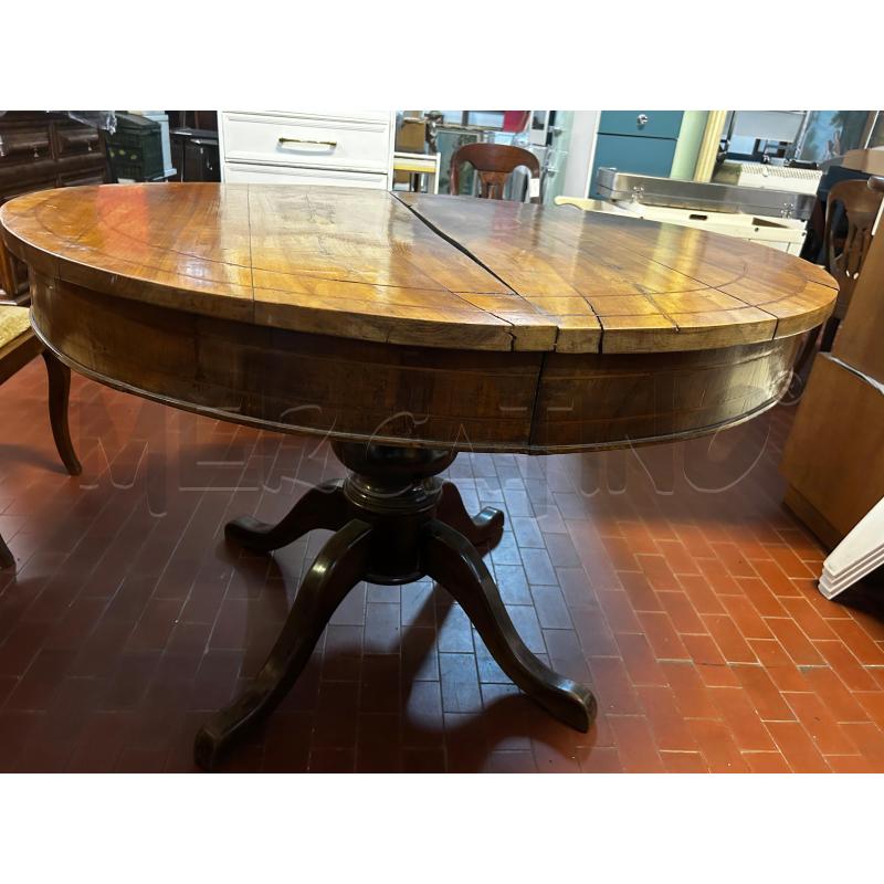 TAVOLO ROTONDO IN LEGNO PRIMI 900 | Mercatino dell'Usato Torino nizza 5