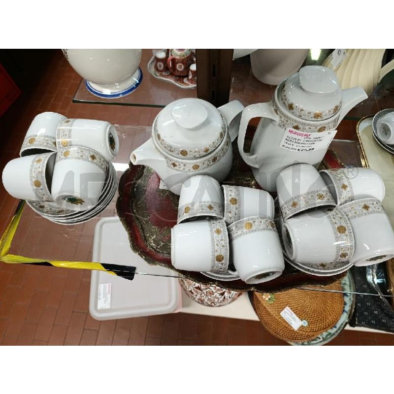 TAZZE PZ. 6 DECORO DORATO BAVARIA GERMANY | Mercatino dell'Usato Torino nizza 1