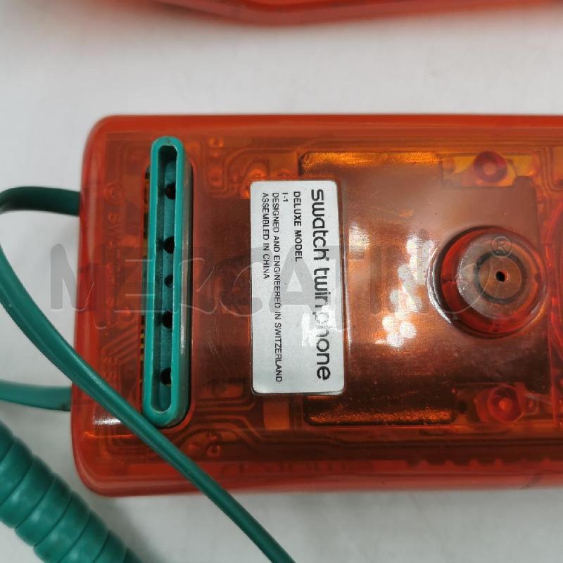TELEFONO FISSO SWATCH ARANCIONE | Mercatino dell'Usato Torino nizza 3