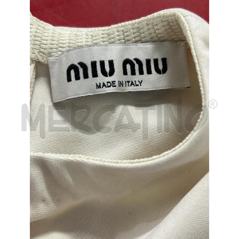TOP MIU MIU BEIGE | Mercatino dell'Usato Torino nizza 3