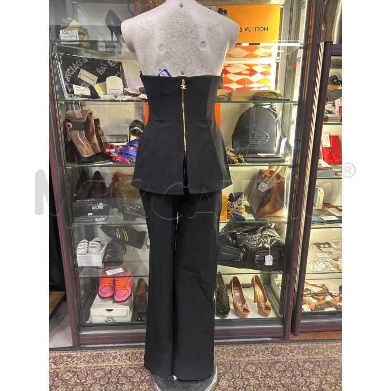TUTA DONNA CORPETTO NERO ELISABETTA FRANCHI | Mercatino dell'Usato Torino nizza 3