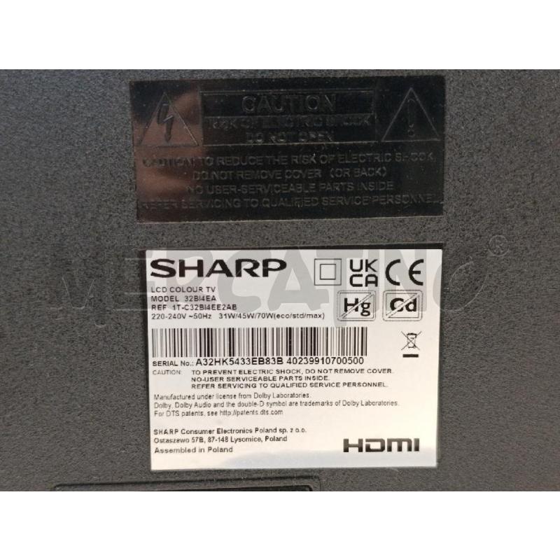 TV SHARP 32'' | Mercatino dell'Usato Torino nizza 3