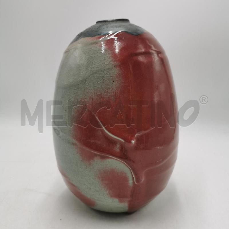 VASO IN CERAMICA CON FINITURA OPACA E STRUTTURATA | Mercatino dell'Usato Torino nizza 5