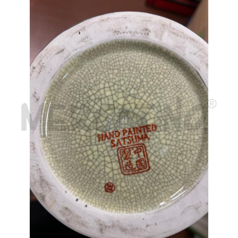 VASO SATSUMAMADE IN CINA | Mercatino dell'Usato Torino nizza 3
