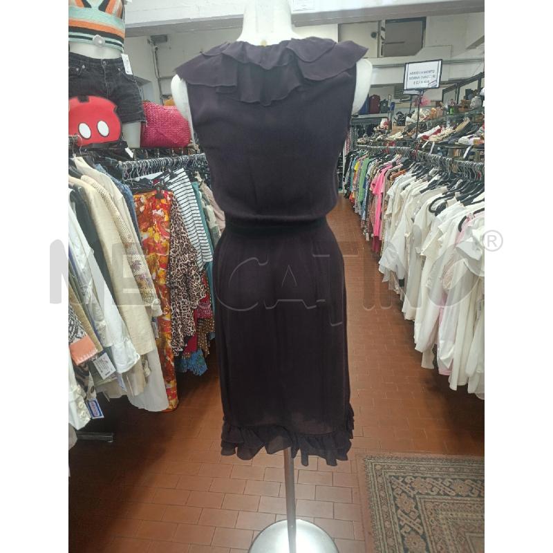VESTITO DONNA DOLCE E GABBANA IN SETA NERO | Mercatino dell'Usato Torino nizza 3