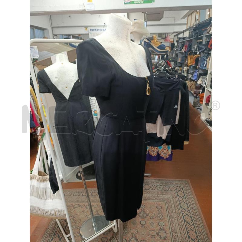 VESTITO DONNA FERRE NERO CON CIONDOLO | Mercatino dell'Usato Torino nizza 4