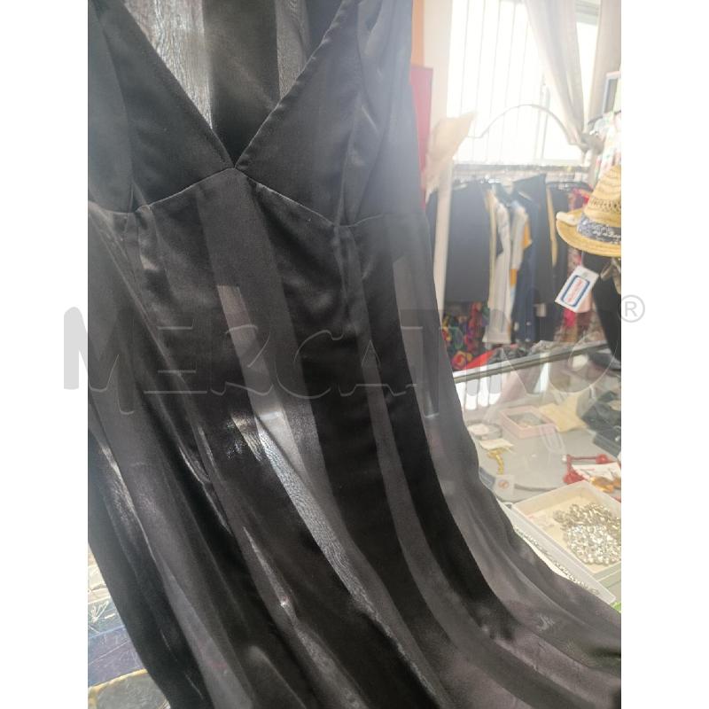 VESTITO DONNA MOSCHINO NERO IN SETA | Mercatino dell'Usato Torino nizza 3