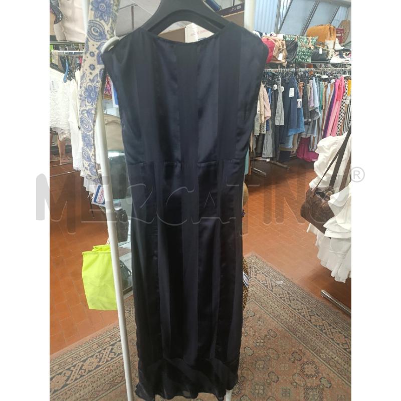 VESTITO DONNA MOSCHINO NERO IN SETA | Mercatino dell'Usato Torino nizza 4