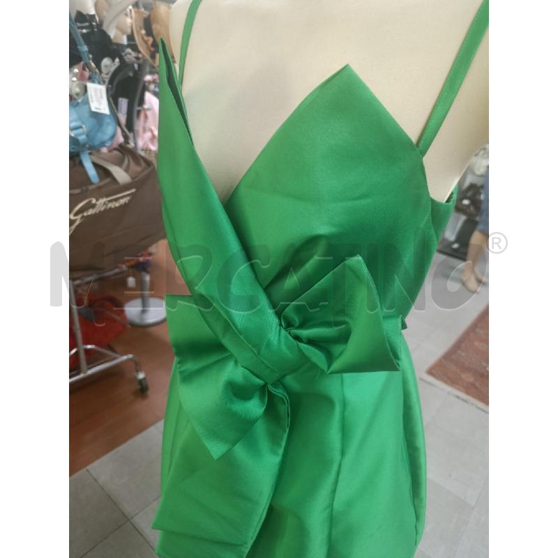 VESTITO DONNA SANDRO FERRONE VERDE | Mercatino dell'Usato Torino nizza 3