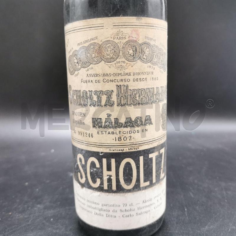 VINO DA ESPOSIZIONE SCHOLTZ MALAGA  | Mercatino dell'Usato Torino nizza 2