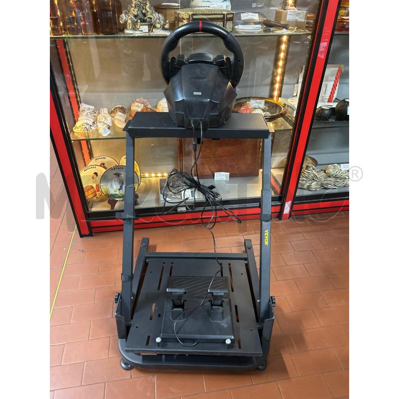 VOLANTE E PEDALIERA GIOCO CON POSTAZIONE | Mercatino dell'Usato Torino nizza 1