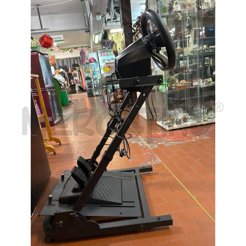 VOLANTE E PEDALIERA GIOCO CON POSTAZIONE | Mercatino dell'Usato Torino nizza 3