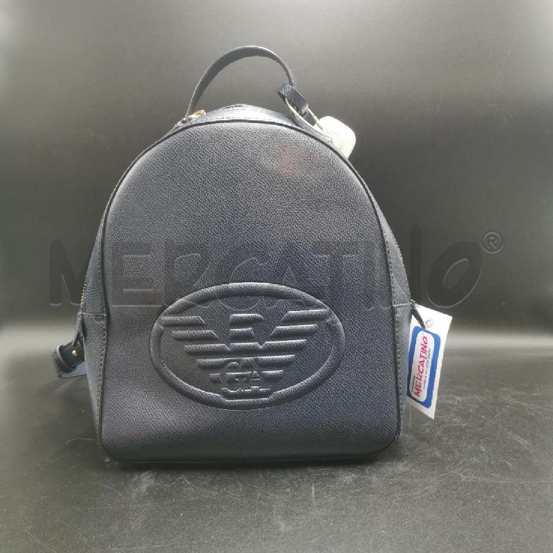 ZAINETTO DONNA EMPORIO ARMANI  BLU  | Mercatino dell'Usato Torino nizza 1