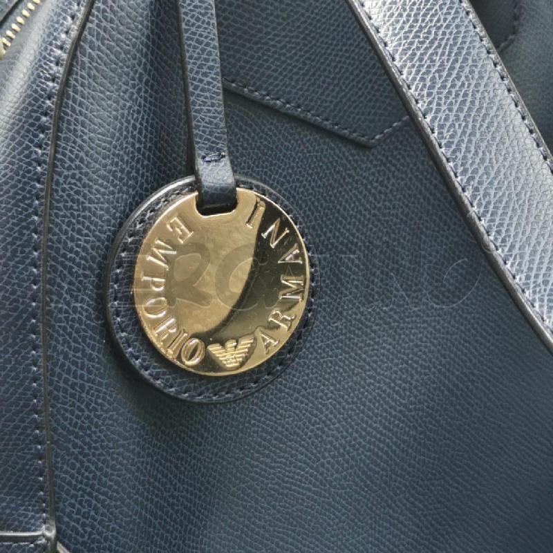 ZAINETTO DONNA EMPORIO ARMANI  BLU  | Mercatino dell'Usato Torino nizza 4