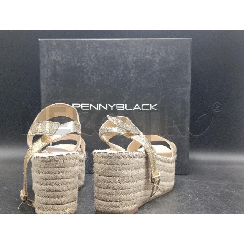 ZEPPA PENNY BLACK DORATE IN CORDA | Mercatino dell'Usato Torino nizza 3