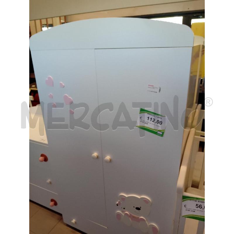 ARMADIO 2 ANTE | Mercatino dell'Usato Alpignano 4