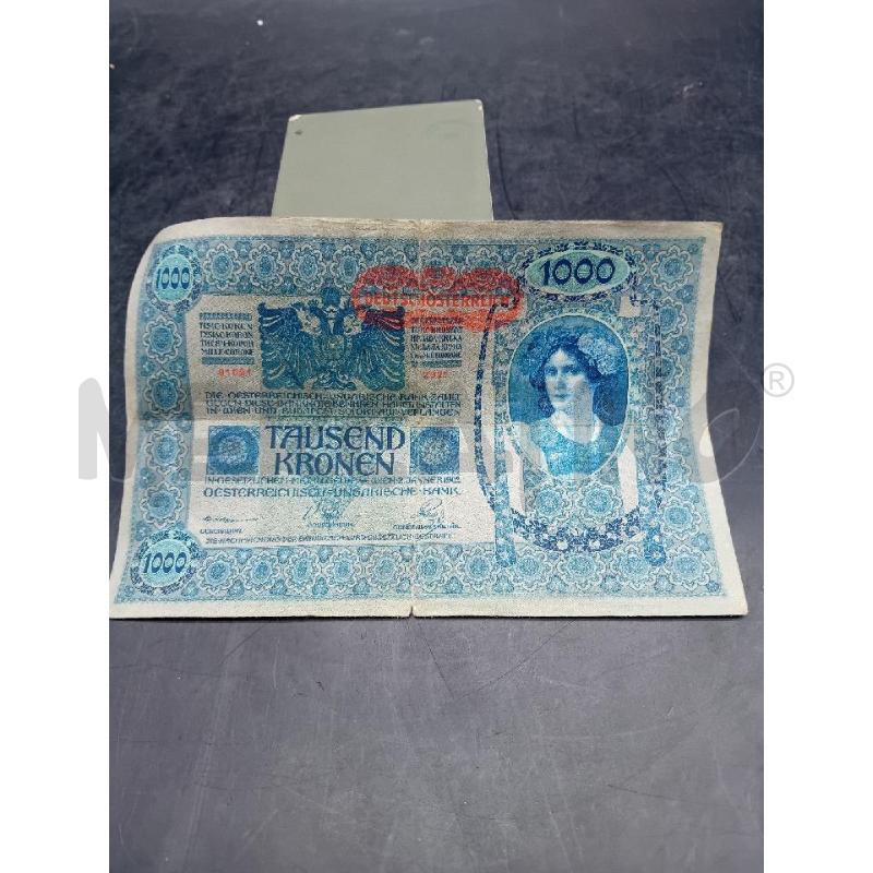 BANCONOTA AUSTRO UNGHERESE 1000 CORONE | Mercatino dell'Usato Alpignano 1
