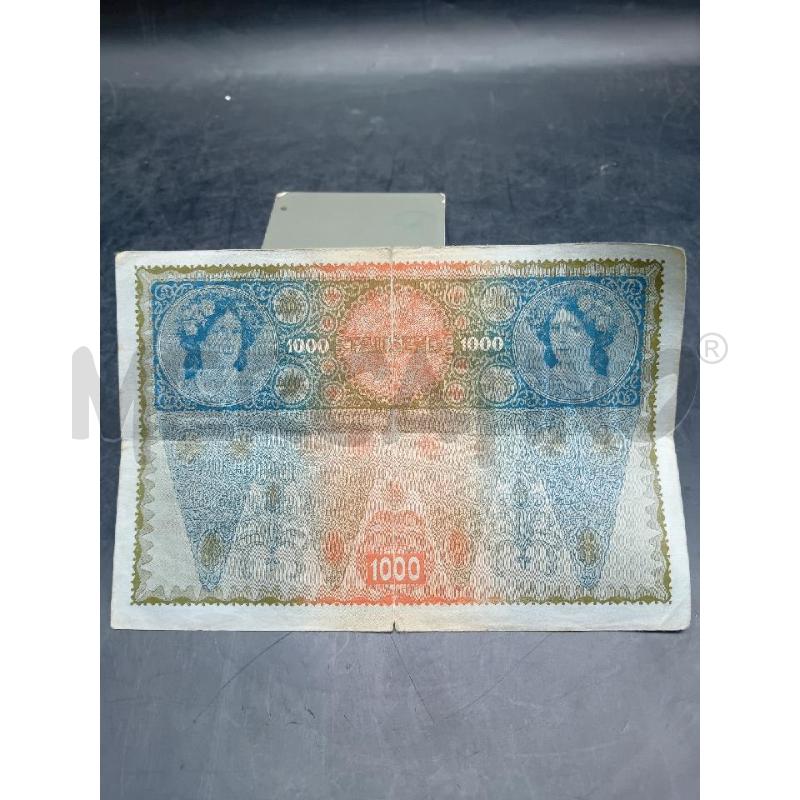 BANCONOTA AUSTRO UNGHERESE 1000 CORONE | Mercatino dell'Usato Alpignano 2