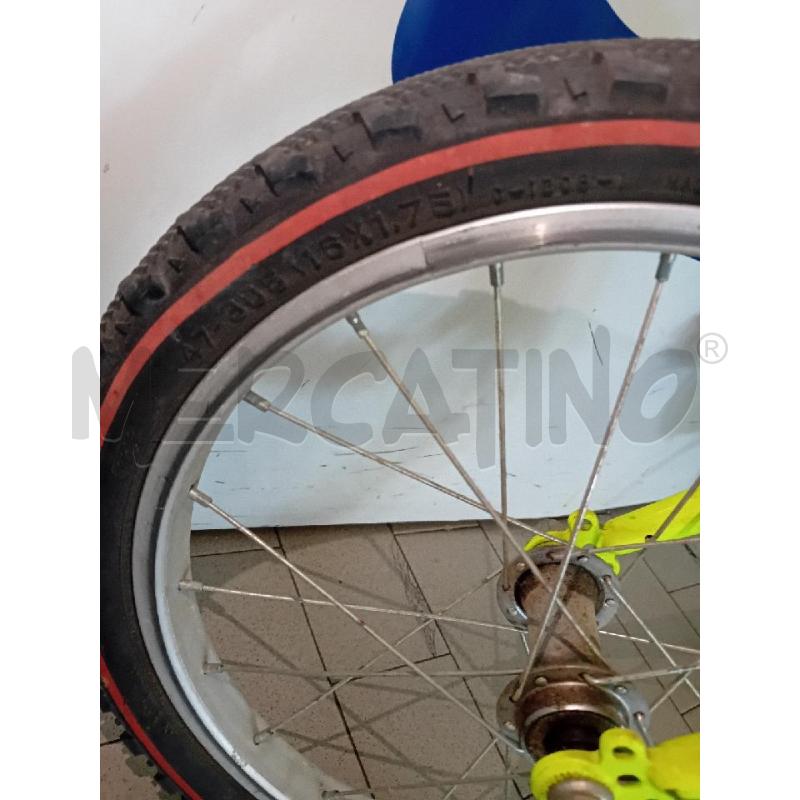 BICICLETTA BAMBINO BOTTECCHIA FLUO VRD BL | Mercatino dell'Usato Alpignano 4