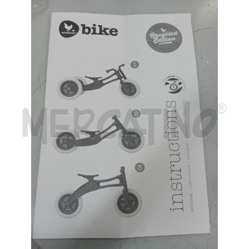 BICICLETTINA BAMBINO SENZA PEDALI RS NR  | Mercatino dell'Usato Alpignano 5