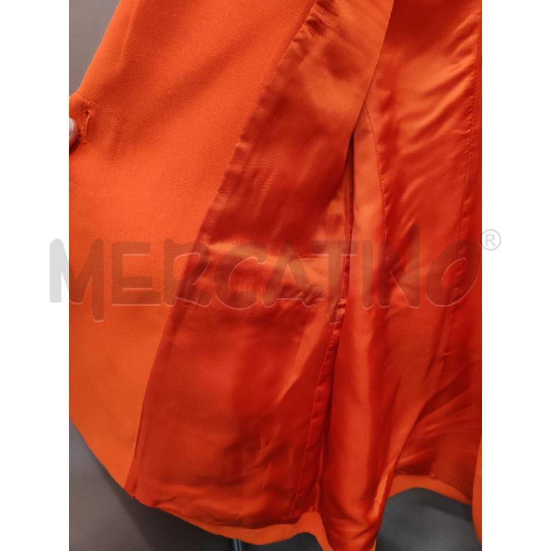 BLAZER DONNA ZARA ARANCIONE CON CINTURA | Mercatino dell'Usato Alpignano 5