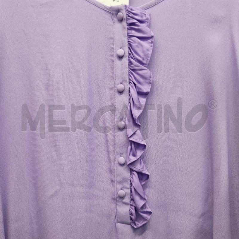 BLUSA DONNA OLTRE LILLA BOTTONCINI  | Mercatino dell'Usato Alpignano 2