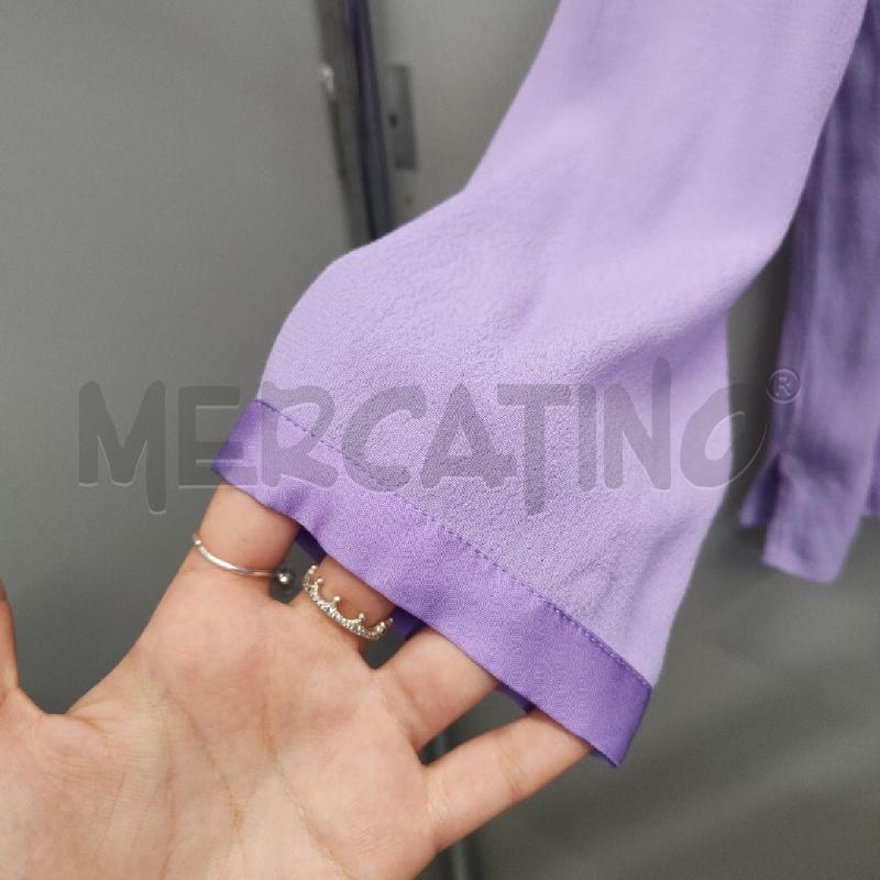 BLUSA DONNA OLTRE LILLA BOTTONCINI  | Mercatino dell'Usato Alpignano 3