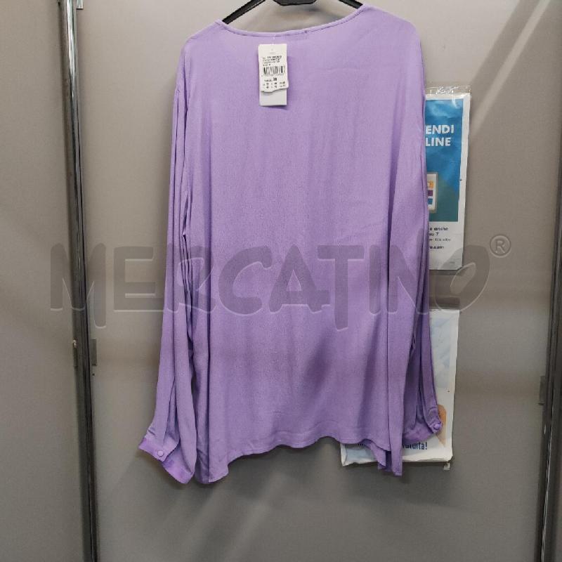 BLUSA DONNA OLTRE LILLA BOTTONCINI  | Mercatino dell'Usato Alpignano 4