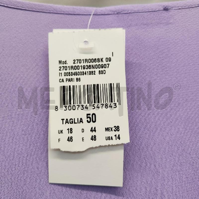 BLUSA DONNA OLTRE LILLA BOTTONCINI  | Mercatino dell'Usato Alpignano 5