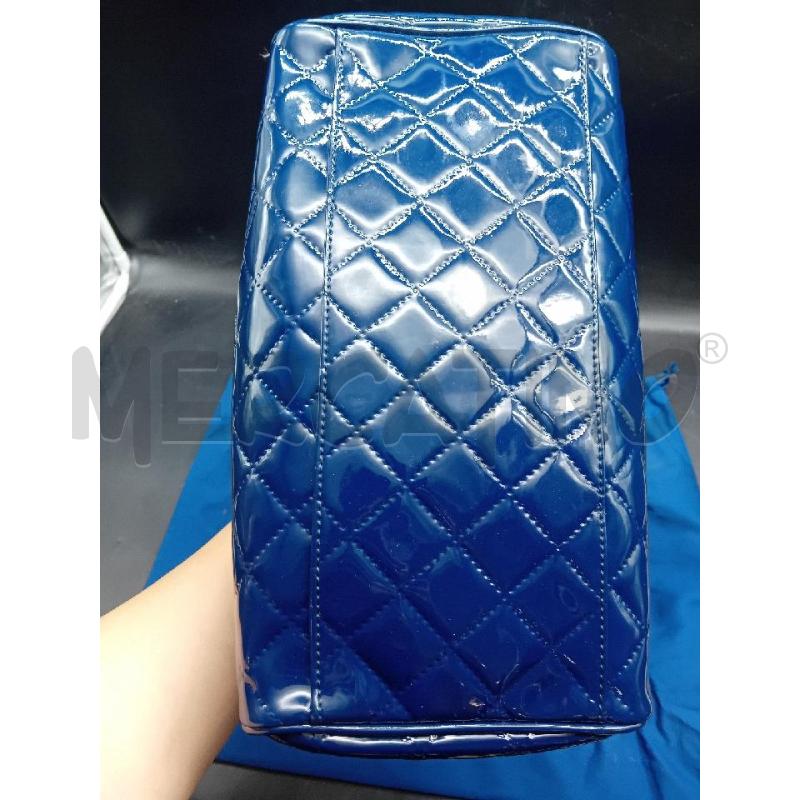 BORSA DONNA ARMANIJEANS BLU VERNICE | Mercatino dell'Usato Alpignano 4