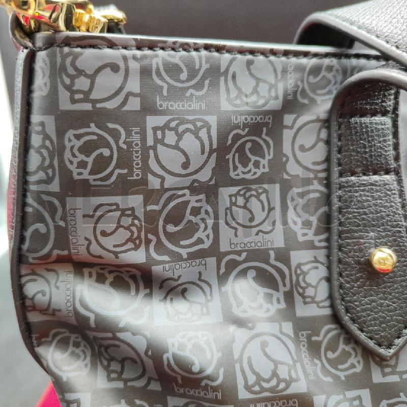 BORSA DONNA BRACCIALINI STAMPA FIORE NR | Mercatino dell'Usato Alpignano 4