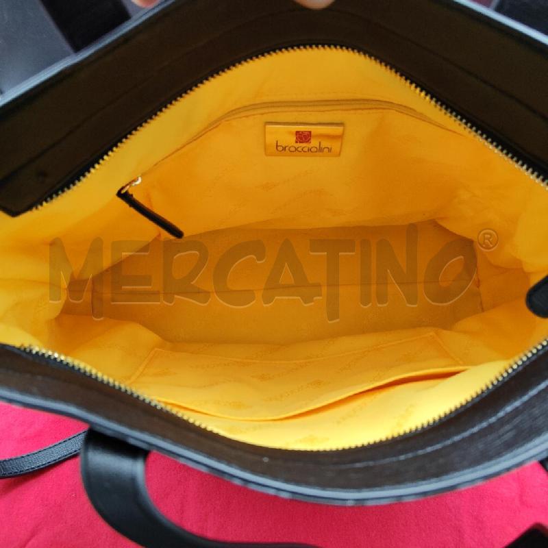 BORSA DONNA BRACCIALINI STAMPA FIORE NR | Mercatino dell'Usato Alpignano 5