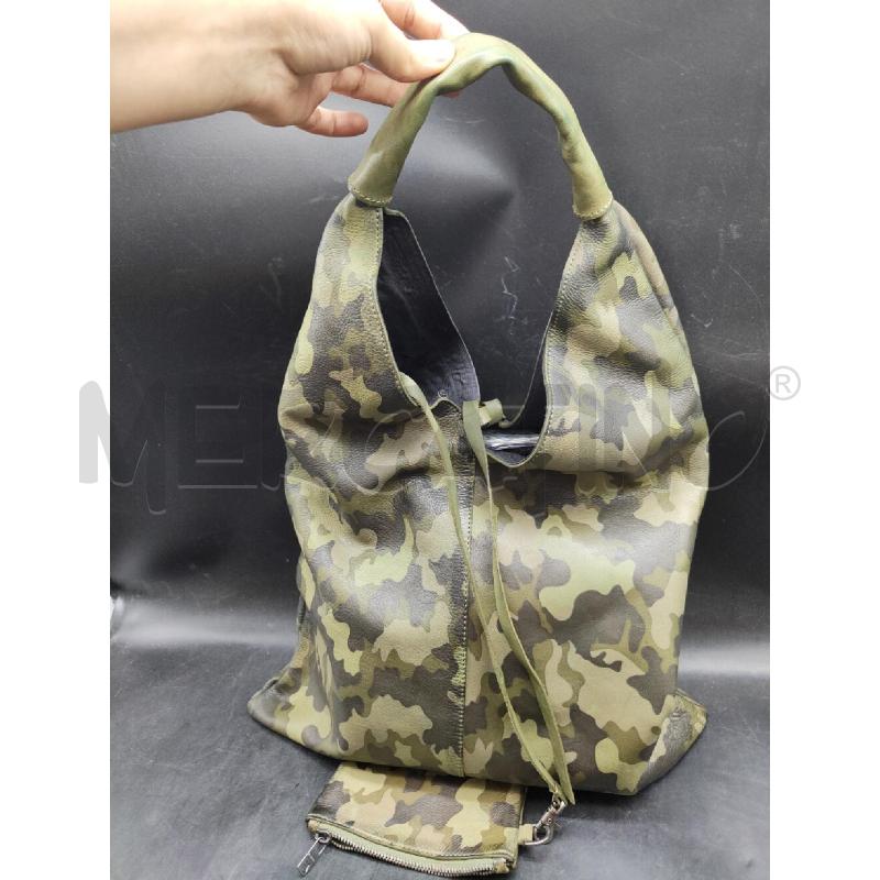 BORSA DONNA REHARD MILITARE PELLE | Mercatino dell'Usato Alpignano 1