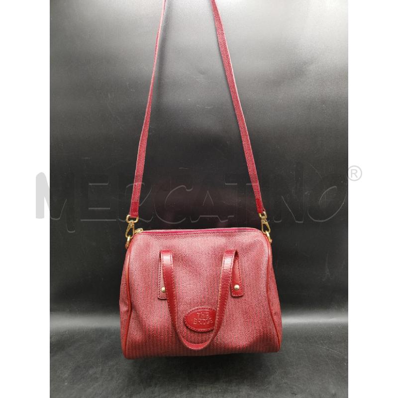 BORSA DONNA THE BRIDGE ROSSA RIGHE | Mercatino dell'Usato Alpignano 1