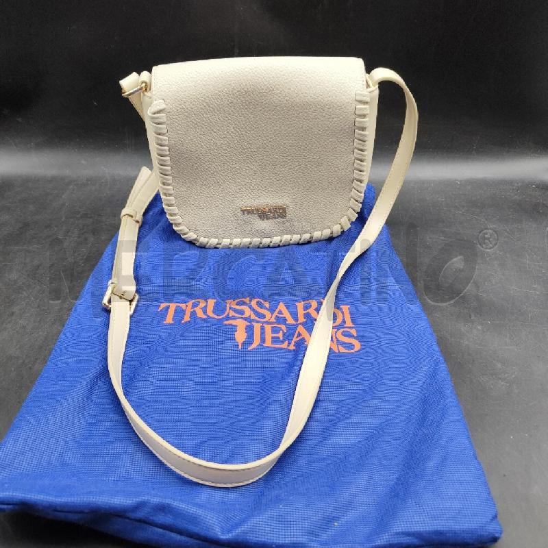 BORSA DONNA TRUSSARDI BEIGE  | Mercatino dell'Usato Alpignano 1