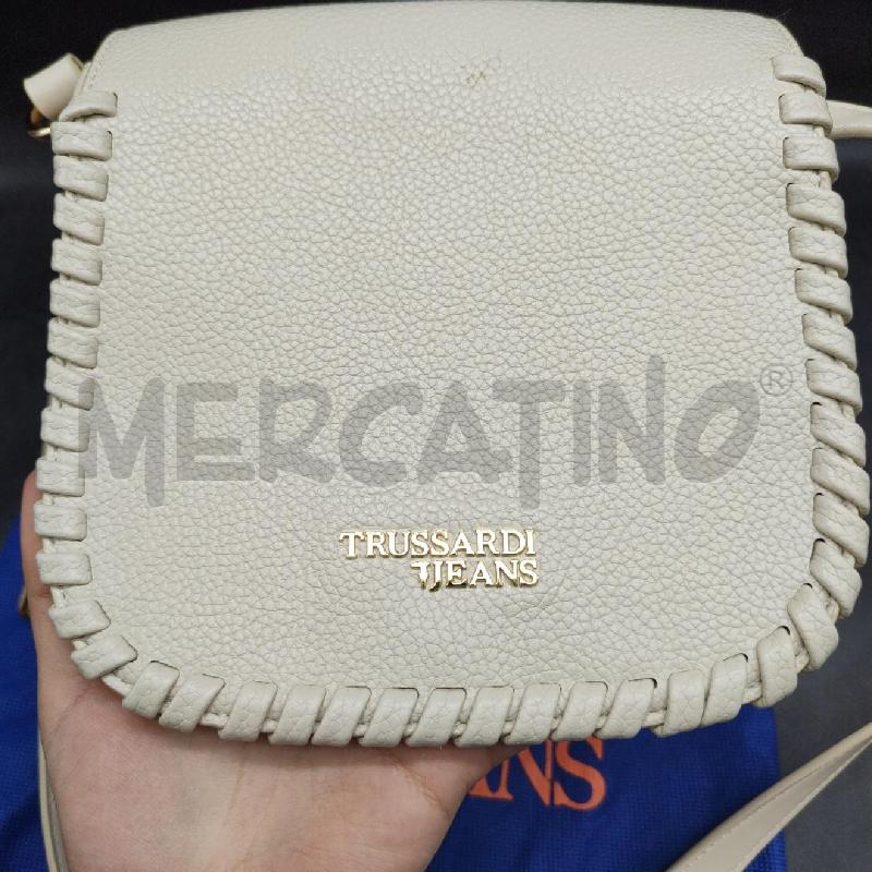 BORSA DONNA TRUSSARDI BEIGE  | Mercatino dell'Usato Alpignano 2