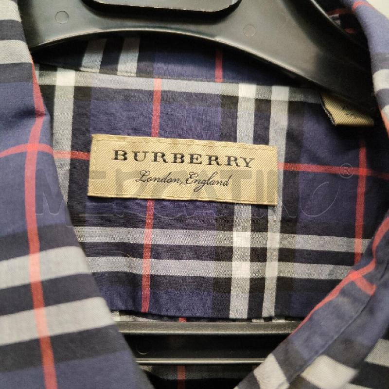 CAMICIA UOMO BURBERRY SCACCHIBLU RSO  | Mercatino dell'Usato Alpignano 3