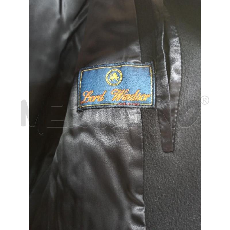 CAPPOTTO UOMO LORD WINDSOR BLU SCURO  | Mercatino dell'Usato Alpignano 3