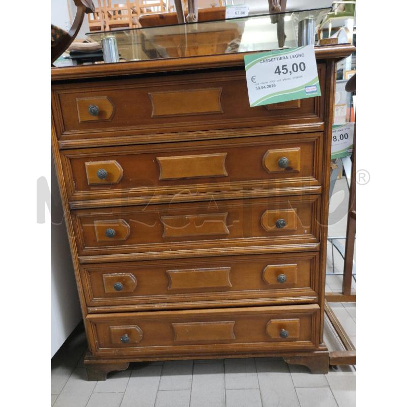 CASSETTIERA LEGNO | Mercatino dell'Usato Alpignano 1