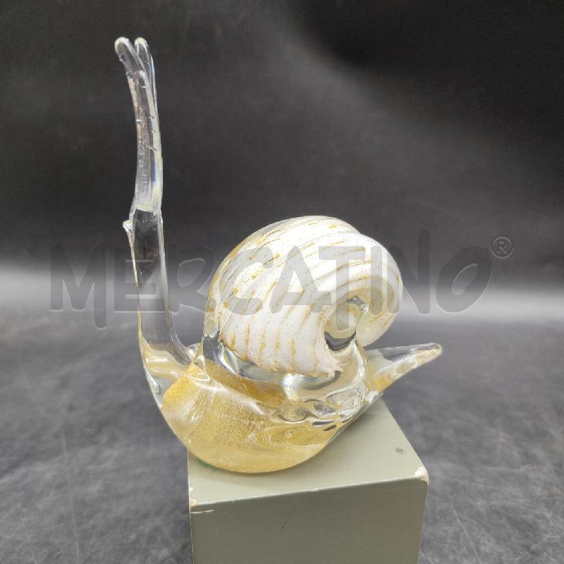 CHIOCCIOLA MURANO DORATA | Mercatino dell'Usato Alpignano 1
