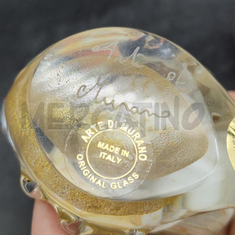 CHIOCCIOLA MURANO DORATA | Mercatino dell'Usato Alpignano 3