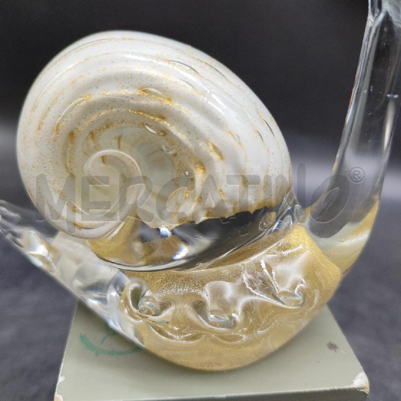 CHIOCCIOLA MURANO DORATA | Mercatino dell'Usato Alpignano 4