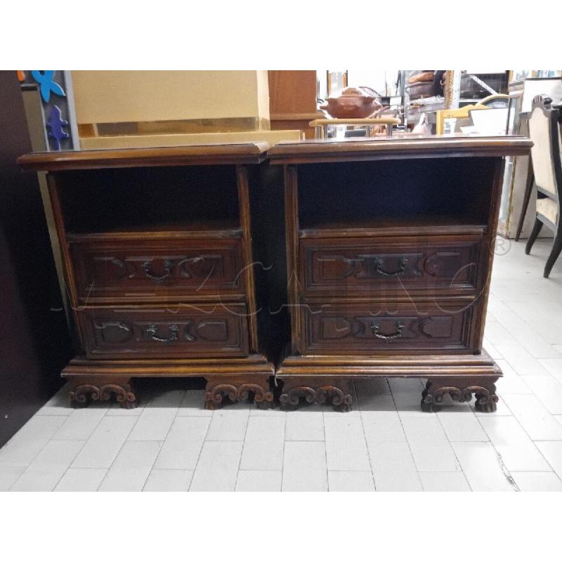 COMODINI COPPIA LEGNO  | Mercatino dell'Usato Alpignano 1