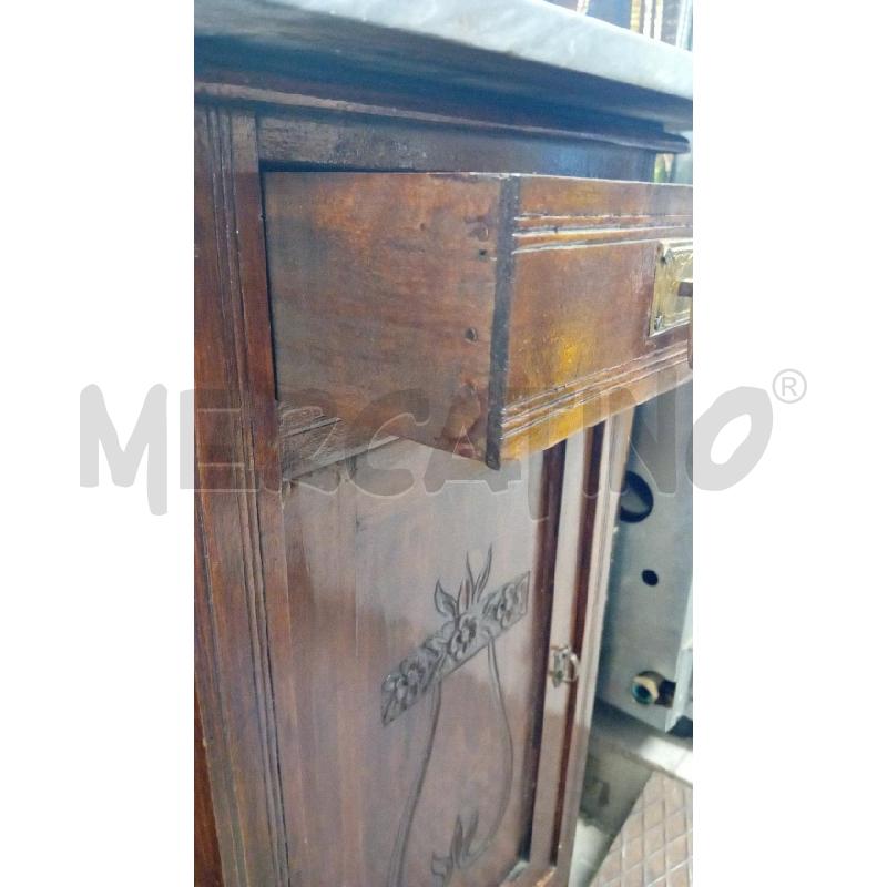 COMODINI COPPIA RIPIANO MARMO INCISI | Mercatino dell'Usato Alpignano 3