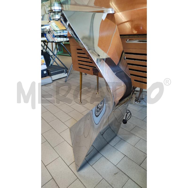 CONSOLLE VETRO BASE METALLO MODERNA | Mercatino dell'Usato Alpignano 5