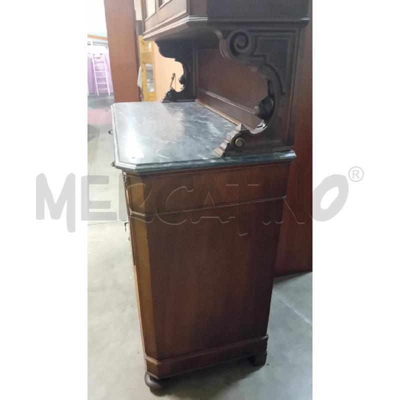 CREDENZA LEGNO CON VETRINA  | Mercatino dell'Usato Alpignano 4