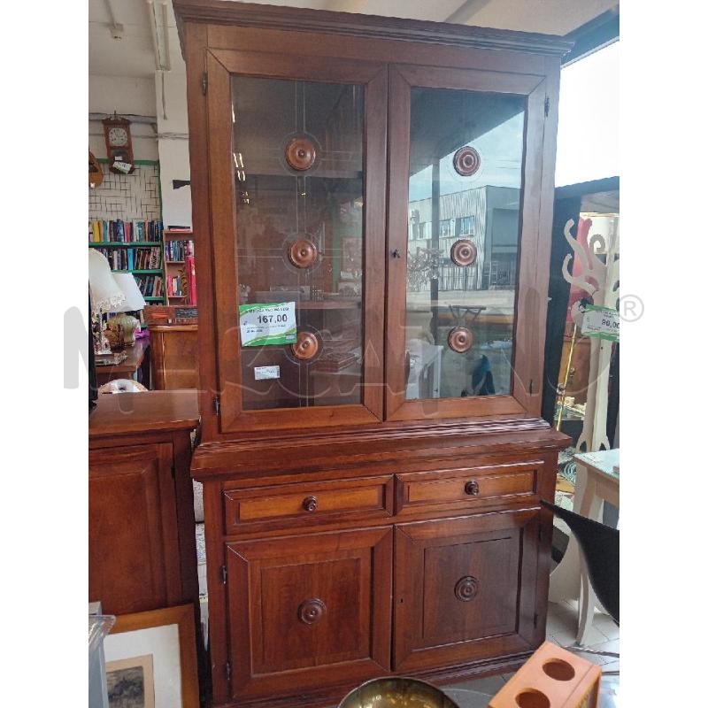 CREDENZA VETRINA LEGNO | Mercatino dell'Usato Alpignano 1